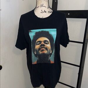 The Weeknd Music After Hours Black Graphic Pullover T-Shirt Concert
